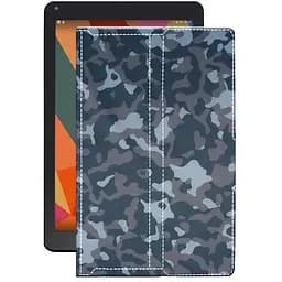 Чохол StatusCASE з екошкіри для планшету Sigma Tab A102 Хаки-синій