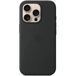 Силіконовий чохол CasePro Silicone Case with MagSafe Black для iPhone 16 Pro