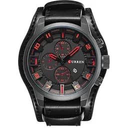 Годинник наручний Curren 8225 Black (18685)