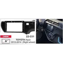 Перехідна рамка Toyota Aqua Carav 22-331 - мініатюра 5
