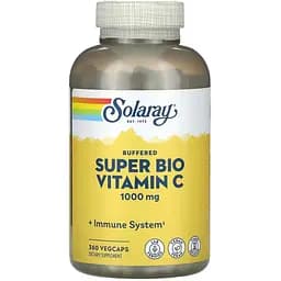 Витамин С Solaray буферизированный 360 капсул