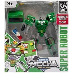 Ігровий набір з роботом-трансформером Bambi зелений KKR-13(Green)