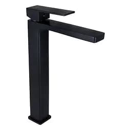 Смеситель для умывальника Qtap Gemini высокий QTGEM269BLM45678 Black matt Черный матовый