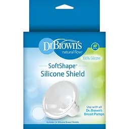 Силіконові накладки на груди Dr. Brown's для використання з молоковідсмоктувачем, розмір С, 2 шт.
