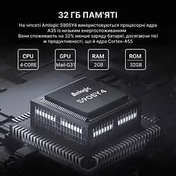 HOMATICS 4K TV Stick 2/32Gb Amlogic S905Y4 Google TV 12 4K HDR з голосовим пошуком, ліцензований Netflix, Смарт ТВ стік - мініатюра 6