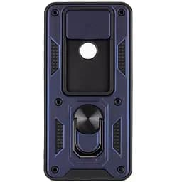 Чохол Ummi Camshield Serge Ring для Xiaomi Redmi Note 9 / Redmi 10X Синій / Navy - мініатюра 2