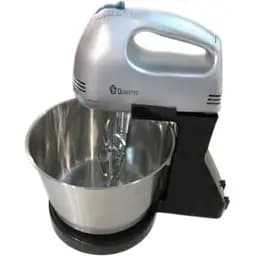 Стационарный электрический ручной миксер Domotec с насадками для замешивания крутого теста