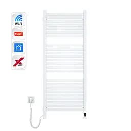 Navin Рушникосушка електрична Авангард Х, 1200х480х71мм, Wi-Fi, сталь, білий, ліве підключення - мініатюра 3