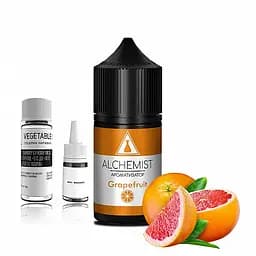Набор компонентов для самозамеса солевой заправки ALCHEMIST 30 мл Grapefruit Грейпфрут, 0-50 мг (18089)