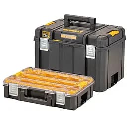 Комплект ящиків DeWalt Tstak 2.0: ящик Tstak IV DWST83346-1 та органайзер Tstak V  DWST82968-1 (DWST83520-1)