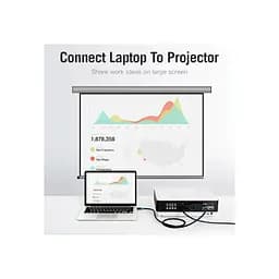 Кабель мультимедійний HDMI to HDMI 8.0m V2.0 4K 60Hz PVC Vention (AACBK) - мініатюра 7