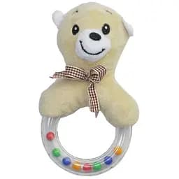 М’яка іграшка-брязкальце Lindo Ведмедик (F 1020)