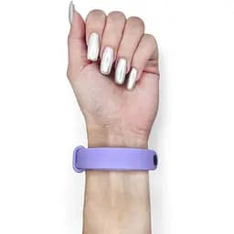 Силіконовий ремінець BeCover для Xiaomi Mi Smart Band 9 Lilac (711960) - мініатюра 5