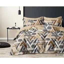 Комплект постельного белья TAG Tekstil с компаньоном Евро 000267508 (S548)