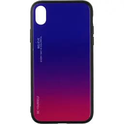 Чохол-накладка Toto Gradient Glass Case Apple iPhone XR Lilac