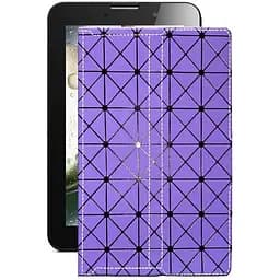 Чехол StatusCASE из экокожи для планшета Lenovo IdeaTab A3000 Фиолетовый ромб