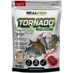 Прикормка Real Fish Прикормка Торнадо Лещ Пряник-Корица 900 г