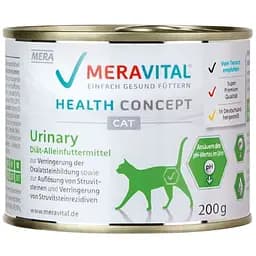 Вологий корм для котів Mera MVH Urinary при сечокам'яних хворобах 200 г