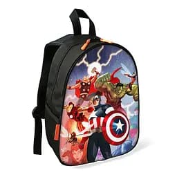 Рюкзак детский Герои Марвел школьный/городской 34х27х13 см для мальчика (02725)