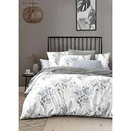 Комплект постельного белья Soho Lounge Paradise Silver Евро 200x230 см бело-серый (A130125)