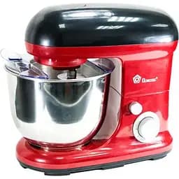 Планетарный миксер-тестомес Domotec MS-1367 с чашей на 5 л 1200W красный (MS-1367_2601)