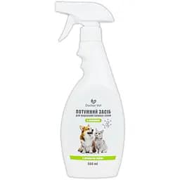 Средство для удаления запахов и пятен Doctor Vet с энзимами с ароматом лайма 500 мл