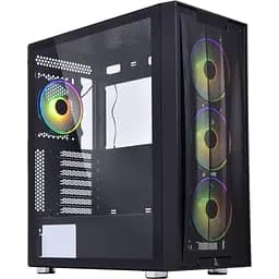 Корпус QUBE GALAXY Black (GALAXY_FCNU3) Без БП - мініатюра 2