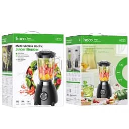 Блендер Hoco HE33 1.5 L electric retro juicer blender  - мініатюра 3