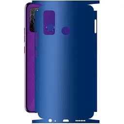 Захисна плівка StatusSKIN для Tecno Camon 15 Корпус Вініл Синій матовий - мініатюра 1