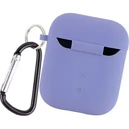 Чохол для навушників AirPods Silicone Case + Carbine Lavender [103834] - мініатюра 3