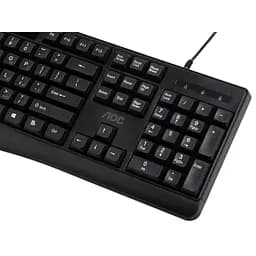 Комплект AOC KM170B USB UA Black (KM170B/97) - мініатюра 10