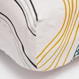 Простирадло на резинці Moon&Star Natural Waves Бязь Gold Люкс 200х220х25 см