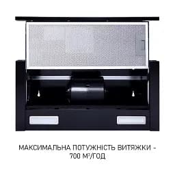 Витяжка телескопічна Minola HTL 6215 BL 700 LED - мініатюра 9