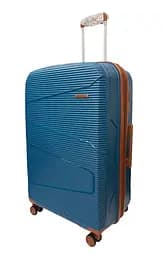Валіза велика Worldline Airtex 293 поліпропілен L Синій