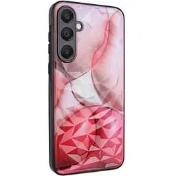 TPU+PC чехол Prisma BubbleGum для Samsung Galaxy A56 5G 3D Pink