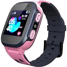 Наручний смарт-годинник дитячий Aishi Q15 з функцією дзвінка 4G і GPS Pink (16419-hbr)