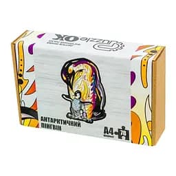 Фигурный деревянный пазл A4 Антарктический пингвин PuzzleOK PuzA4-00756, 78 деталей