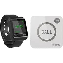 Система бездротового виклику SINGCALL, система виклику гостей, для кінотеатру, салону краси, бездротова система обслуговування