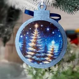 Творчий набір для створення 3-х ялинкових прикрас "Fairytale Christmas" FDCKW-051 - мініатюра 7