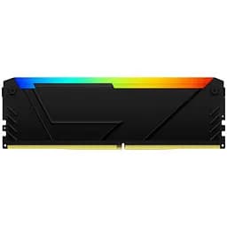 Модуль пам'яті для комп'ютера DDR4 32GB (2x16GB) 3200 MHz FURY Beast RGB Kingston Fury (ex.HyperX) (KF432C16BB2AK2/32) - мініатюра 4