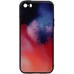 Чохол-накладка Toto Print Glass Space Case Apple iPhone SE/5s/5 Candy