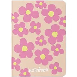 Блокнот в крапку Orner Квітковий рожевий