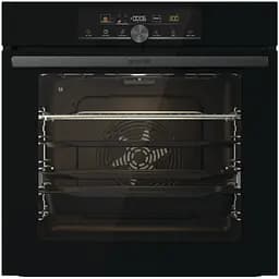 Шафа духова електрична Gorenje A+ 77 л дисплей піроліз чорний
