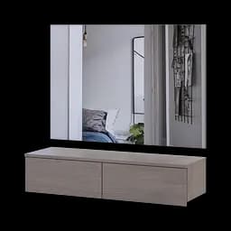 Комплект меблів Doros Левія + дзеркало Канноло 100х32х100 (42005238)