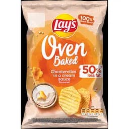 Чипси Lays Oven Baked зі смаком лисичок у сметані 110 г (944158)
