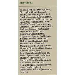 Глиняна маска для проблемної шкіри AXIS-Y Mugwort Pore Clarifying Wash Off Pack 50 мл - мініатюра 3