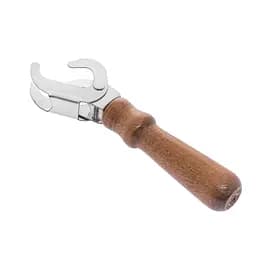 Тримач знімна ручка для сковороди та котла чапельник із нержавіючої сталі з дерев'яною ручкою, Kitchette 86346