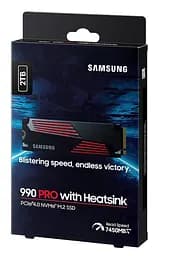 SSD накопичувач Samsung M.2 2TB PCIe 4.0 990PRO + радіатор - мініатюра 8