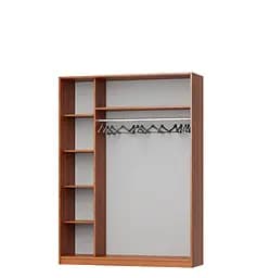Шафа-купе дводверна MebelStar Стандарт AL 2ДСП 150x60x210 см Дуб тахо (MBS-3455) - мініатюра 2