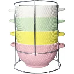 Набір мисок SnT на стійці 4 шт. (054-04-15)